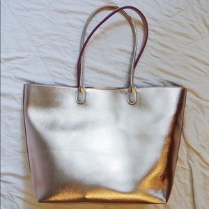 Rose Gold Bath and Body Works Tote